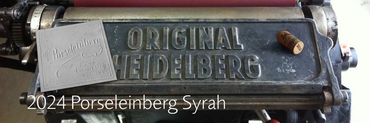 2024 Porseleinberg Syrah